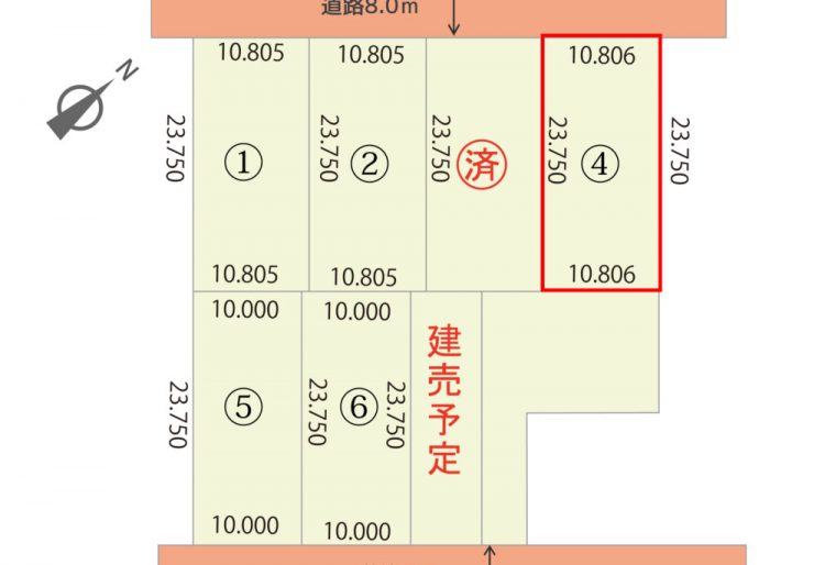 苫小牧市見山町4丁目④の画像