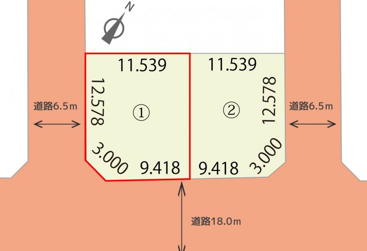 北栄町2丁目10①の画像