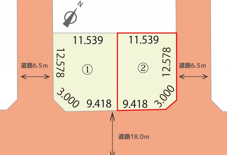 北栄町2丁目10②の画像