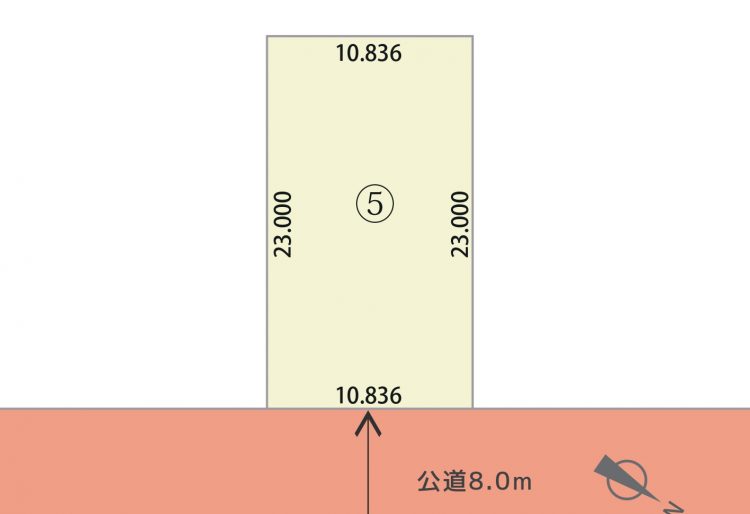 東開町3丁目596⑤の画像