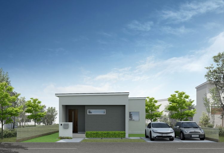 【エル直割-30万円-割引対象物件】登別市富士町 将来も安心、ゆとりと収納力を備えた27坪の平屋の画像