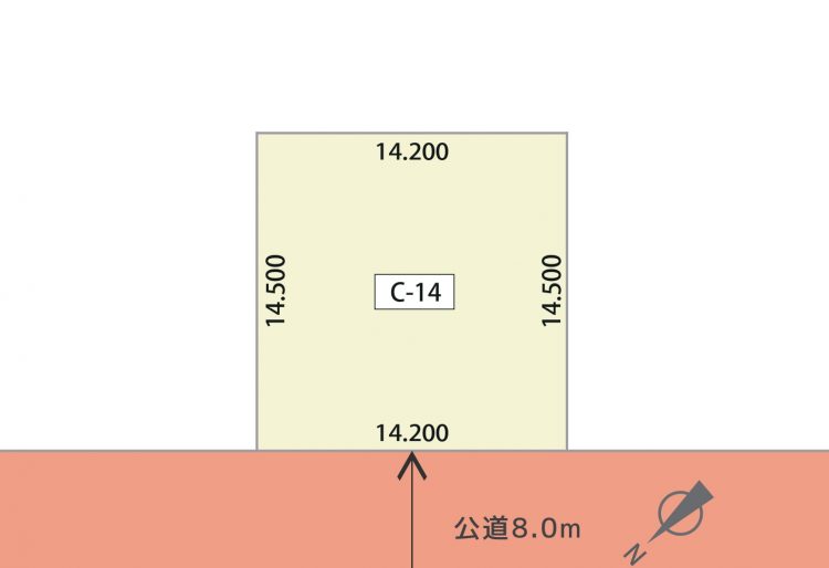 【グランドステージ ウトナイ南】ウトナイ南2丁目[C-14]の画像