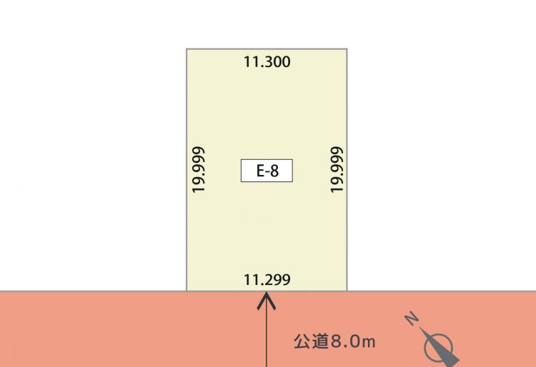【グランドステージ ウトナイ南】ウトナイ南2丁目[E-8]の画像